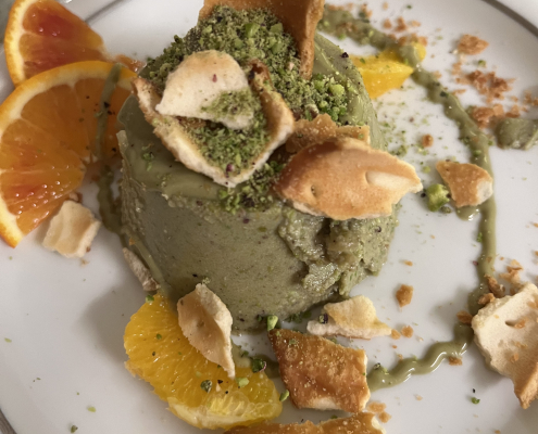 Pistazien Panna Cotta Pistazien Panna Cotta