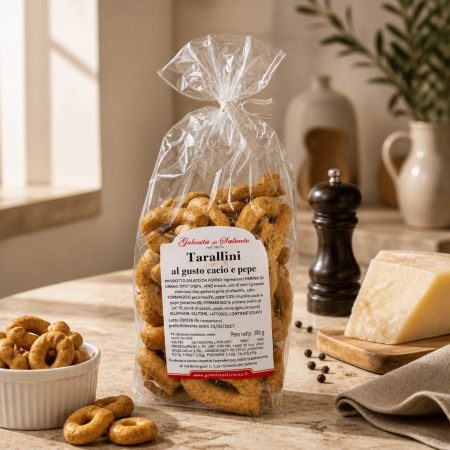 Taralli - handgefertigtes Gebäck aus Apulien