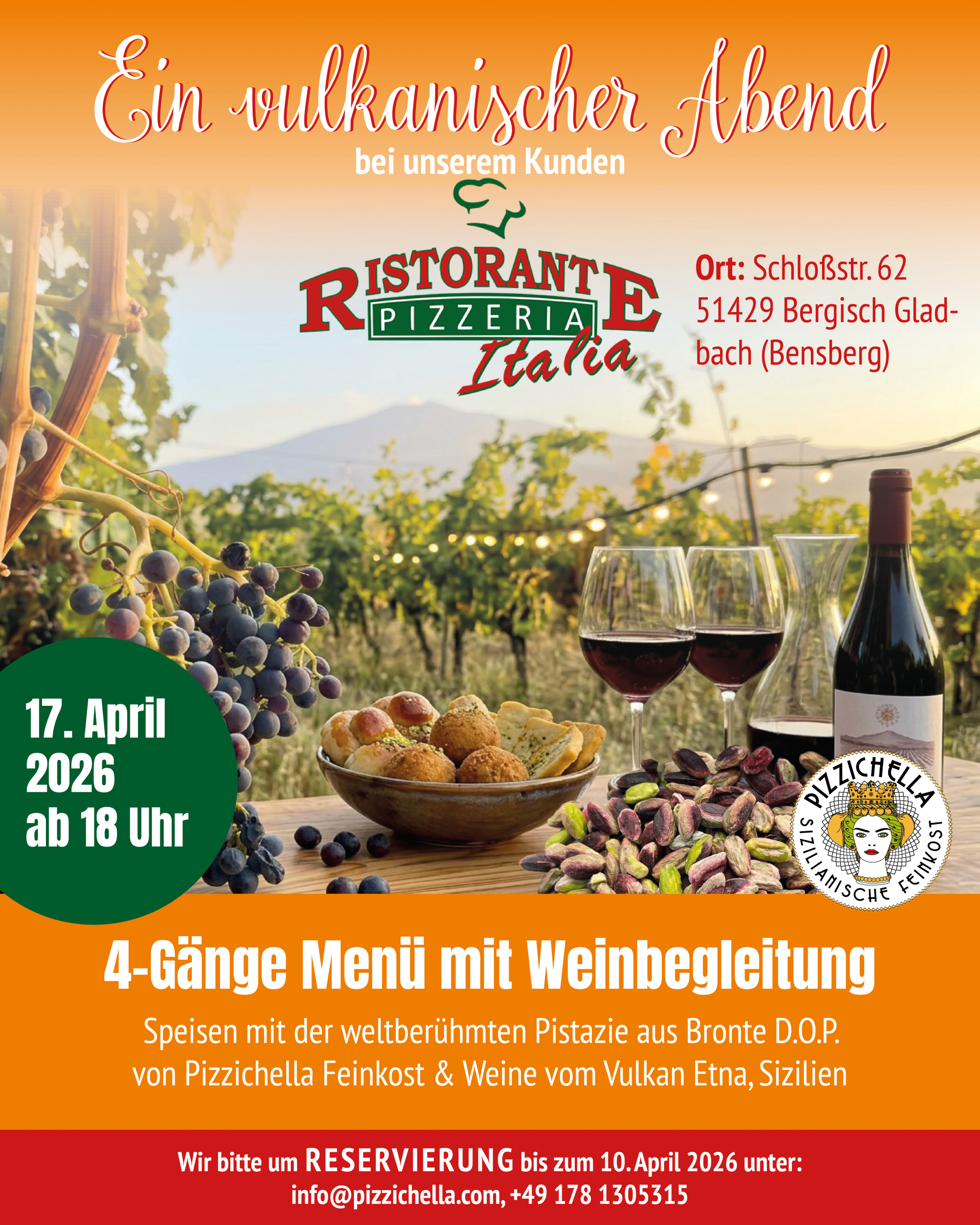 Pizzichella Feinkost im Restaurant Italia Bensberg